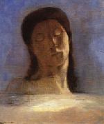 Odilon Redon With Closed Eyes Germany oil painting artist